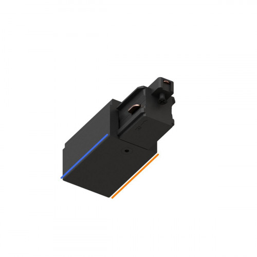 POWERLINE Питающий коннектор правый COMPACT черный