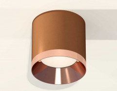 Комплект накладного светильника Ambrella light Techno Spot XS7404011 SCF/PPG кофе песок/золото розовое полированное (C7404, N7035)