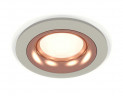 Комплект встраиваемого светильника Ambrella light Techno Spot XC7623006 SGR/PPG серый песок/золото розовое полированное (C7623, N7015)