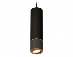 Комплект подвесного светильника Ambrella light Techno Spot XP7402050 SBK/PYG черный песок/золото желтое полированне (A2311,C7456,A2072,C7402,N7004)
