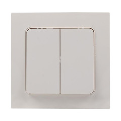 Стокгольм Механизм Выключателя 2-кл. проходного 10А в/к белый EKF PROxima EYV10-027-20