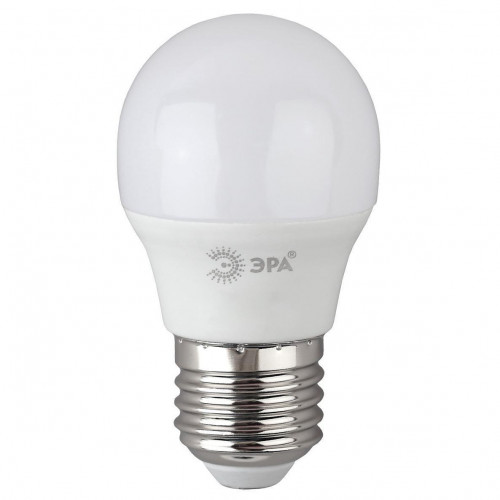 Лампа светодиодная ЭРА E27 8W 2700K матовая LED P45-8W-827-E27 R Б0053028