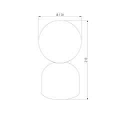 Настольная лампа TK Lighting 16040 Miki