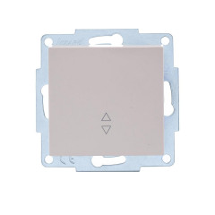 Выключатель проходной Lezard Vesna кремовый 742-0388-105