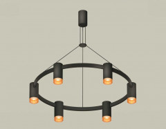 Комплект подвесного светильника Ambrella light Traditional DIY черный песок/кофе (С9022, N6154) XB9022202