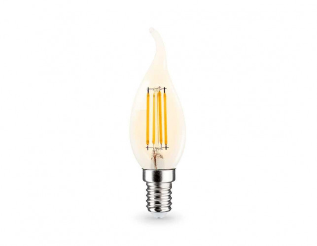 Лампа светодиодная Свеча на ветру CF35 15W 2700K Ambrella light Bulding 351523