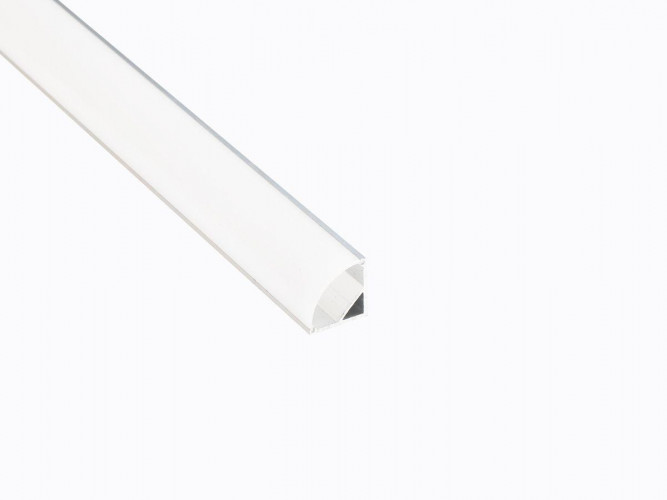 Профиль угловой LEDS POWER СПУ1616 алюм. анод-й с матовым рассеивателем 2м 008134