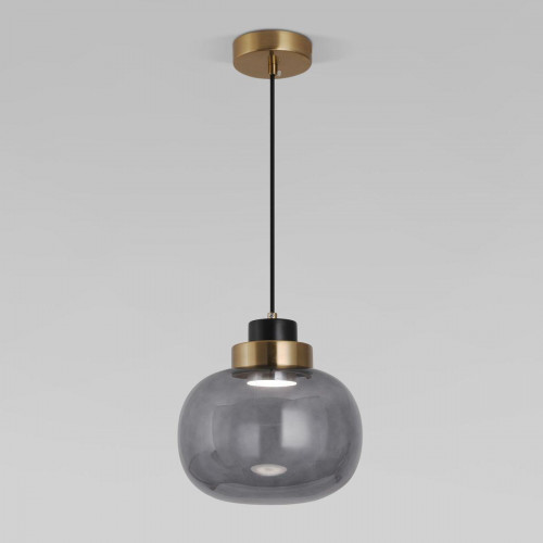 Подвесной светодиодный светильник Eurosvet Jeffry 50241/1 Led дымчатый