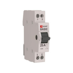 Трехпозиционный переключатель 1P 25А EKF Basic tps-1-25