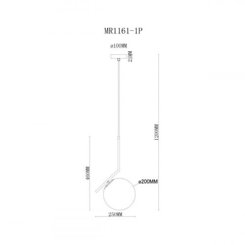 Подвесной светильник MyFar Pierre MR1161-1P