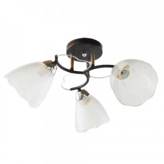 Потолочная люстра ЭкономСвет 12235/3BK+FGD WCL