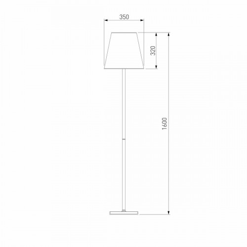 Торшер Eurosvet Amaretto 01166/1 хром