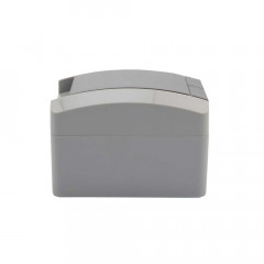 Розетка одноместная (керамика) INDUSTRIAL IP54 с заземлением, о/у, серая KRANZ KR-78-0612