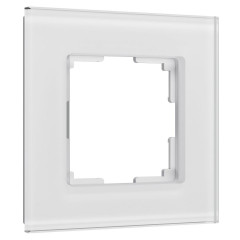 Рамка Werkel Senso на 1 пост белый стекло soft-touch W0013101 4690389200304