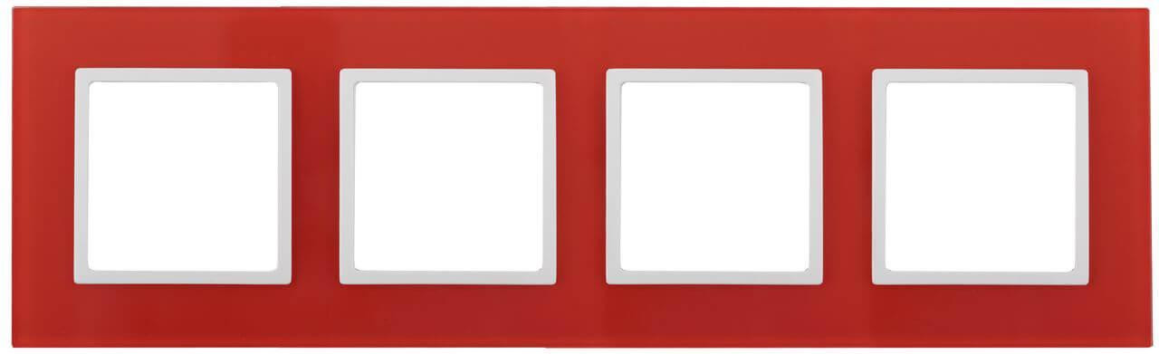 Рамка 4-постовая ЭРА Elegance 14-5104-23 Б0034532