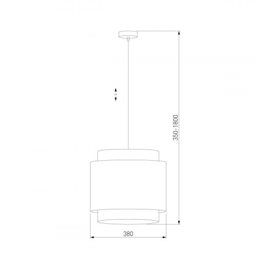 Подвесной светильник TK Lighting 6529 Boho White