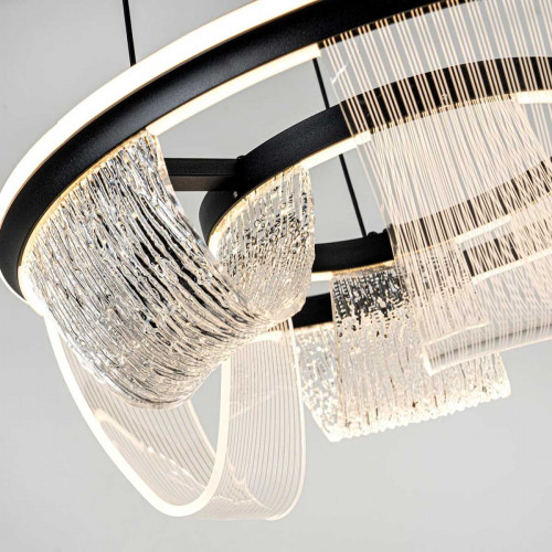 Подвесной cветильник LED4U L7706-460 BK