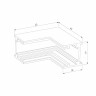 Коннектор L-образный внутренний Elektrostandard Titan Line 85225/00 a069717