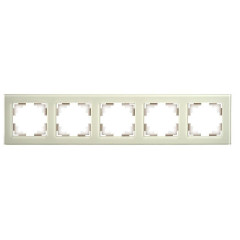 Рамка 5-постовая Stekker Катрин дымчатый GFR00-7005-07 49039