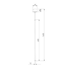Подвесной светодиодный светильник Elektrostandard Flinn 50262 LED a066777