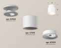 Комплект накладного светильника Ambrella light Techno Spot XS7510041 SWH белый песок (N7925, C7510, N7010)