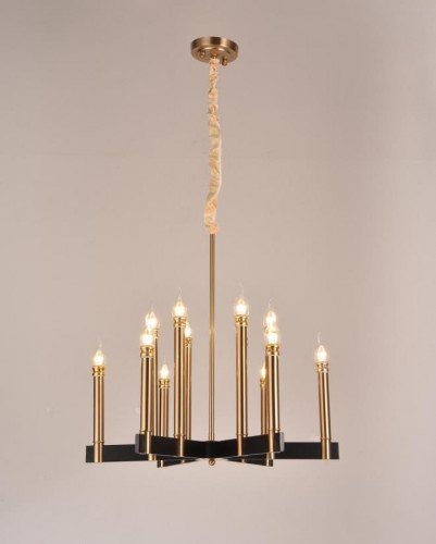 Люстра подвесная Alfa Light F1724-25 E14 Copeer+Black