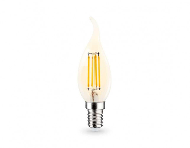 Лампа светодиодная Свеча на ветру CF35 11W 2700K Ambrella light Bulding 351123