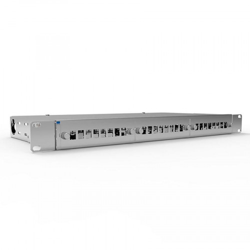 Кросс оптический стоечный 1U-24(планка SC-3шт) серия EKF PROxima ITACR24SC