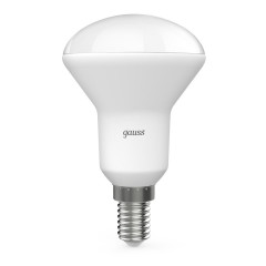 Лампа светодиодная рефлекторная Gauss E14 6W 3000K матовая 106001106
