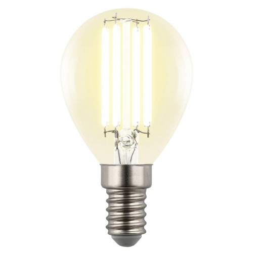 Лампа светодиодная Uniel E14 4W 3000K прозрачная LED-G45-4W/3000K/E14/CL GLY01TR UL-00011938