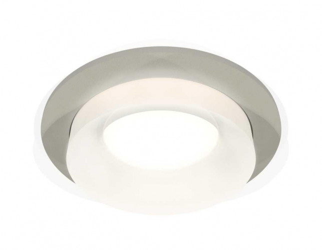 Комплект встраиваемого светильника Ambrella light Techno Spot XC7623041 SGR/FR серый песок/белый матовый  (C7623, N7165)