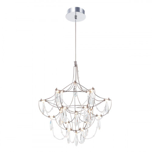 Подвесная светодиодная люстра Modelux Premium ML.5601.400P СН