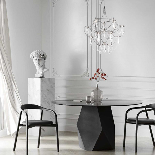 Подвесная светодиодная люстра Modelux Premium ML.5601.400P СН