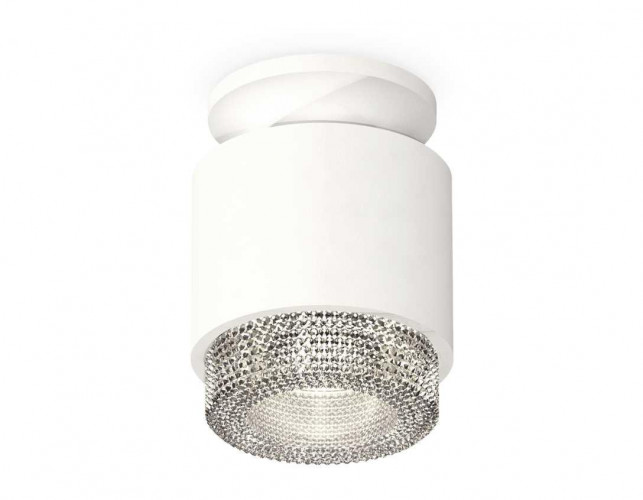Комплект накладного светильника Ambrella light Techno Spot XS7510042 SWH/CL белый песок/прозрачный (N7925, C7510, N7191)