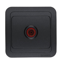 Розетка tv проходная 6 db (female) Makel Mimoza 26807