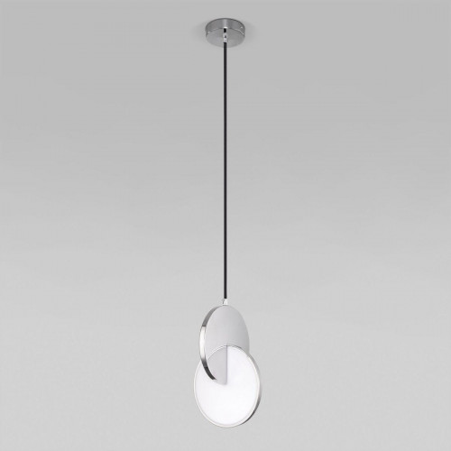 Подвесной светодиодный светильник Eurosvet Lang 50225/1 Led хром