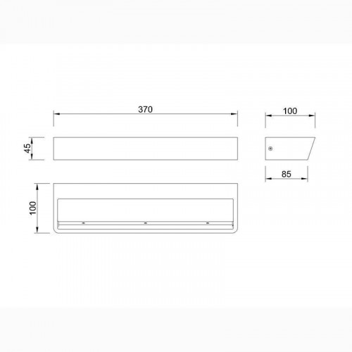 Настенный светодиодный светильник Mantra Altea 8096