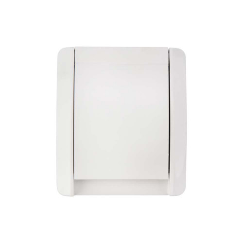 Розетка одноместная INDUSTRIAL IP54 с заземлением, о/у, белая KRANZ KR-78-0816