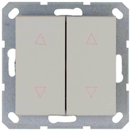 Выключатель двухклавишный Jasmart G3028T