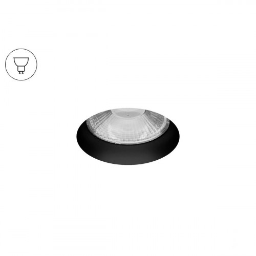 Встраиваемый светильник 6063 POINT HIDE (RAL9005  -  GU10) 0830501