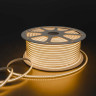 Светодиодная влагозащищенная лента Apeyron 11W/m 288LED/m COB теплый белый 50M 17-54