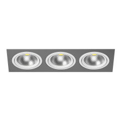 Комплект из светильника и рамки Lightstar Intero 111 (217839+217906+217906+217906) i839060606