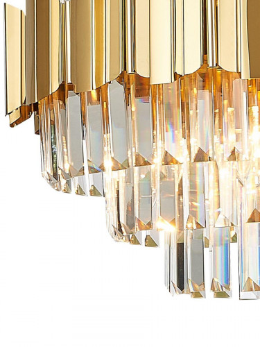 Подвесная люстра Natali Kovaltseva Ruby 81442/8C Gold