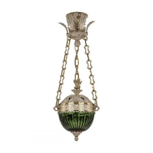 Подвесной светильник Bohemia Ivele 71000P/20AZ GW Clear-Green/H-1K Y8 FA1S