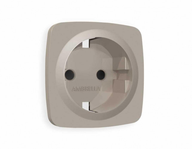Лицевая панель розетки AMBRELLA VOLT OP3670