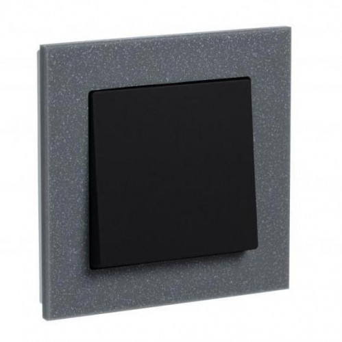 Рамка 1-постовая Systeme Electric AtlasDesign Nature айс грей ATN343201