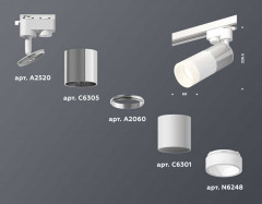 Комплект трекового светильника Ambrella light Track System XT (A2520, C6305, A2060, C6301, N6248) XT6301051