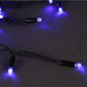 Cветодиодная гирлянда Sneha бахрома 230V синий/белый мерцающий A-057A BL/W FLASH