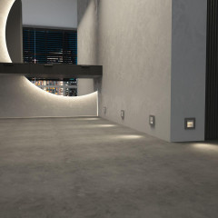 Подсветка для лестниц и ступеней Werkel серебряный матовый W1154165 4690389205408