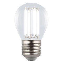 Лампа светодиодная Uniel E27 4W 4000K прозрачная LED-G45-4W/4000K/E27/CL GLY01TR UL-00011941